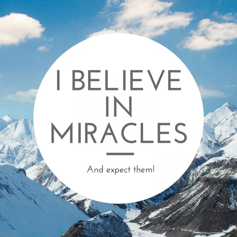 BELIEVE IN MIRACLE